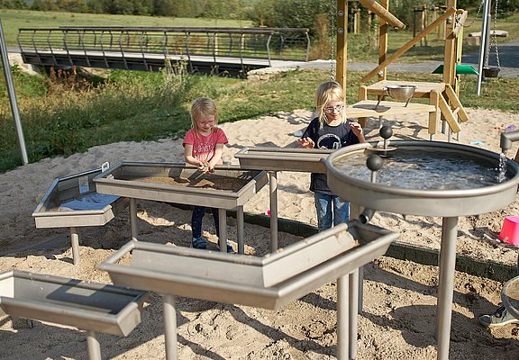 Wasserspaß Mehrgenerationenpark Osann-Monzel