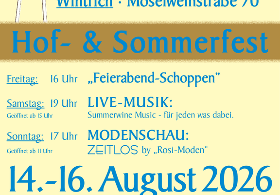 Plakat Hoffest
