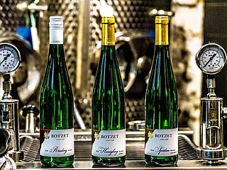 Weinflaschen Weingut Botzet