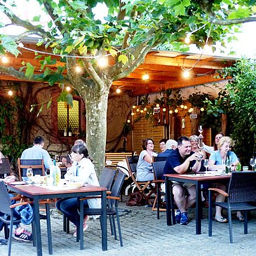 Straußwirtschaft an der Mosel