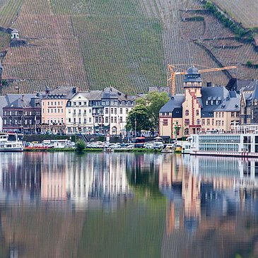 Mosel und Stadtblick