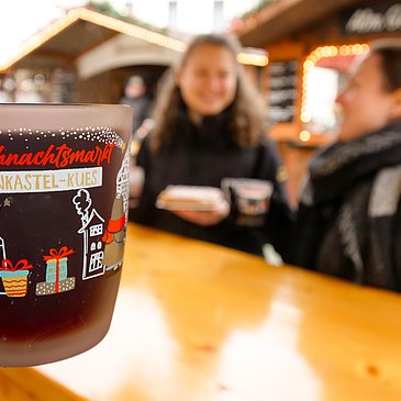 Stimmung auf dem Weihnachtsmarkt