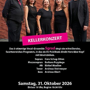 5 grad Plakat