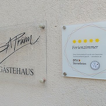 DTV-5Sterne-Hausschild