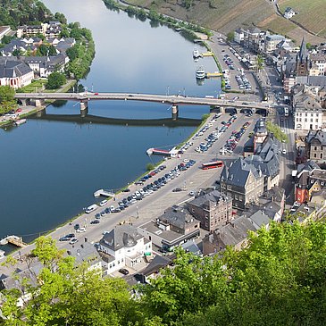 Aussicht von der Burg Landshut