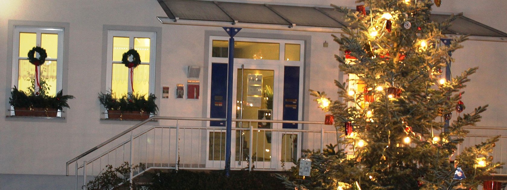 Weihnachstbaum in Brauneberg