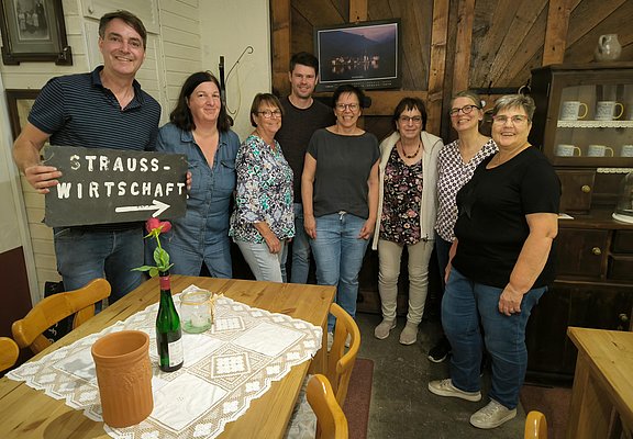 Straußwirtschaft im Weingut
