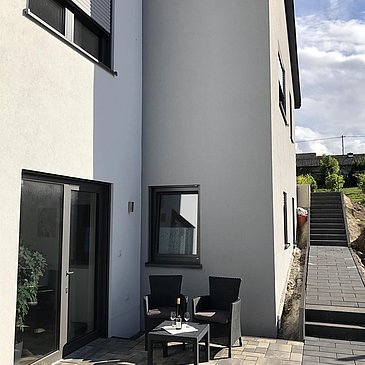 Eingang zum Appartement