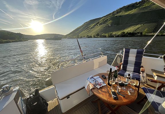 Yachting Tour auf der Mosel