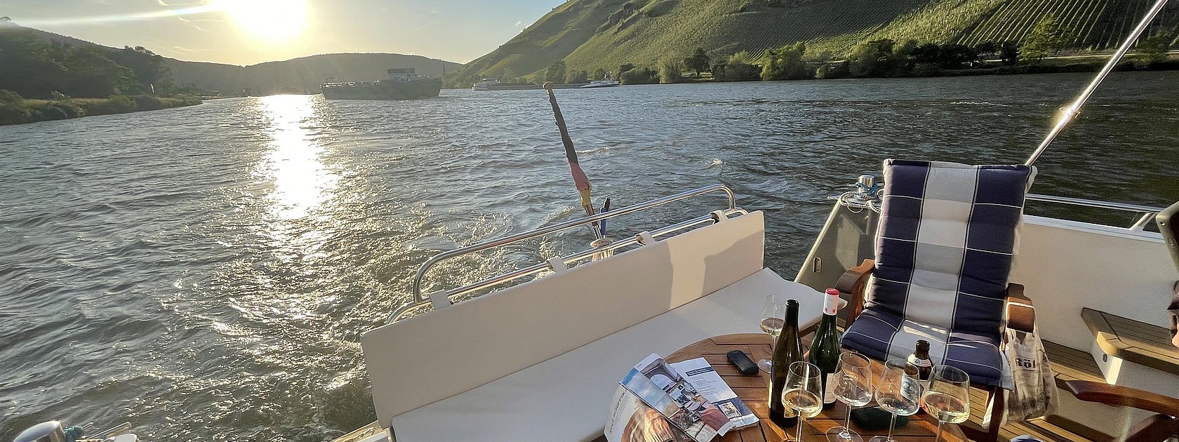 Yachting Tour auf der Mosel