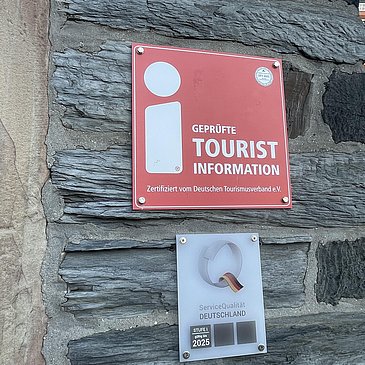 Schild Touristinformation