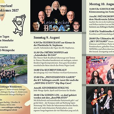 Flyer Rückseite