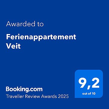 Booking Award 2025