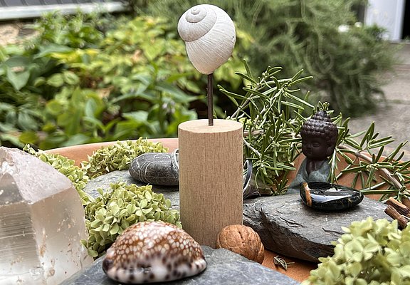 Oasentag im Atelier im Garten