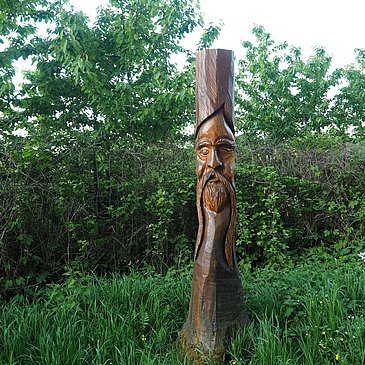 Kunst auf dem Wanderweg