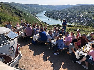 Bus Tour durch die Moselweinberge