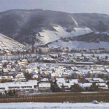 Bernkastel-Kues im Schnee