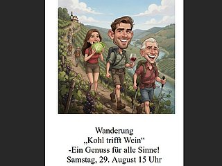 Kohl trifft Wein