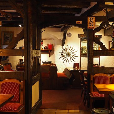 Cafe "Alter Klosterhof" Innenraum