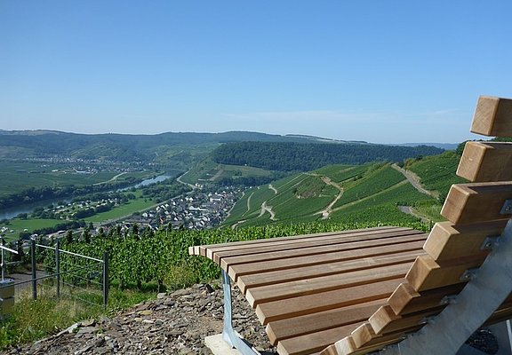 Panoramaliege an der Klüsserather Wetterstation