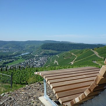 Panoramaliege an der Klüsserather Wetterstation