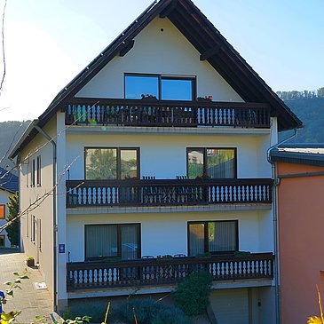 Haus Berghof Ansicht vor dem Haus
