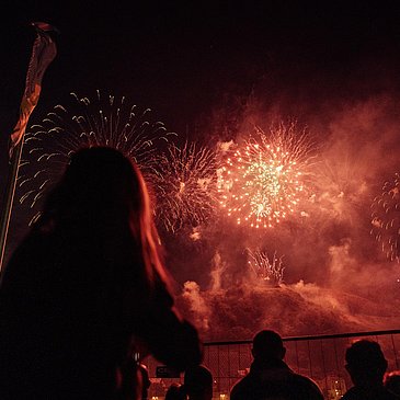 Feuerwerk Samstag