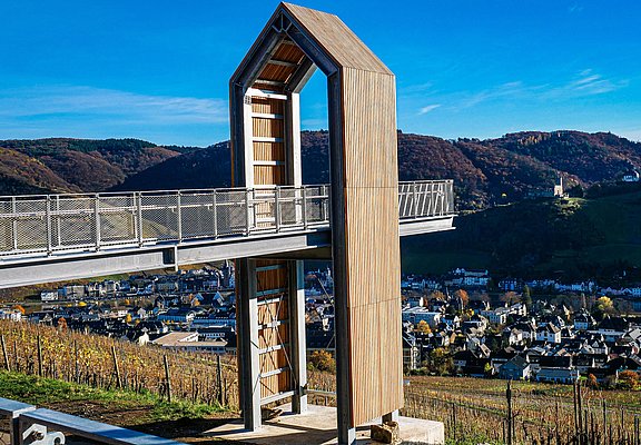 Skywalk mit Panoramablick Bernkastel-Kues