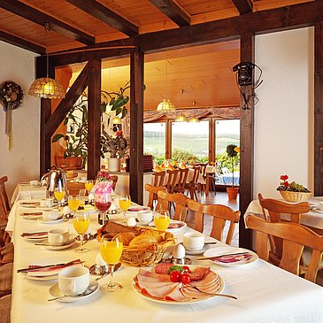 Frühstücksraum Gasthaus zur Traube