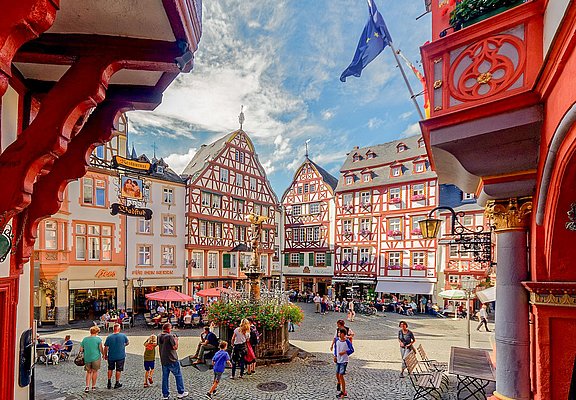 Marktplatz in Bernkastel-Kues