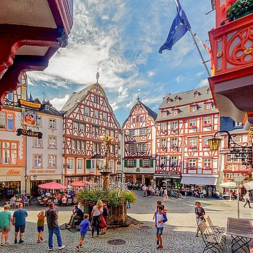 Marktplatz in Bernkastel-Kues