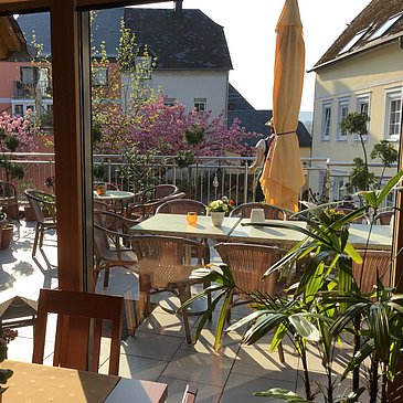 Blick von der Terrasse
