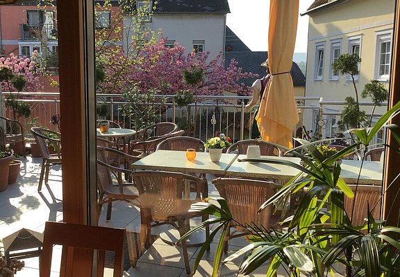 Blick von der Terrasse