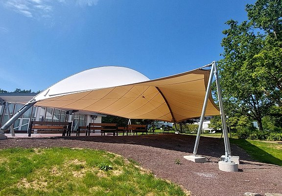Kurgastzentrum mit Klimapavillon