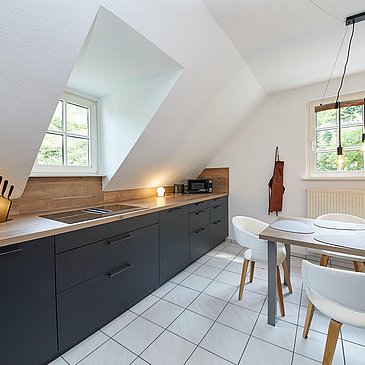 Küche mit Essecke