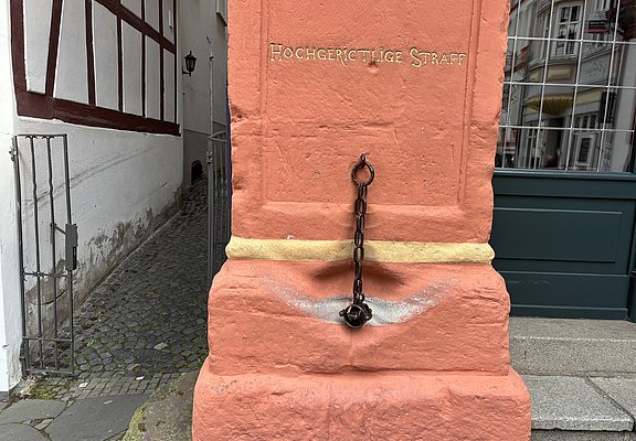 Pranger am Marktplatz