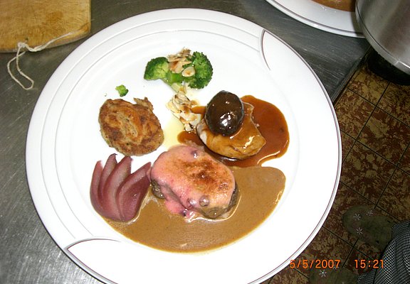 Tannenhonig-Parfait