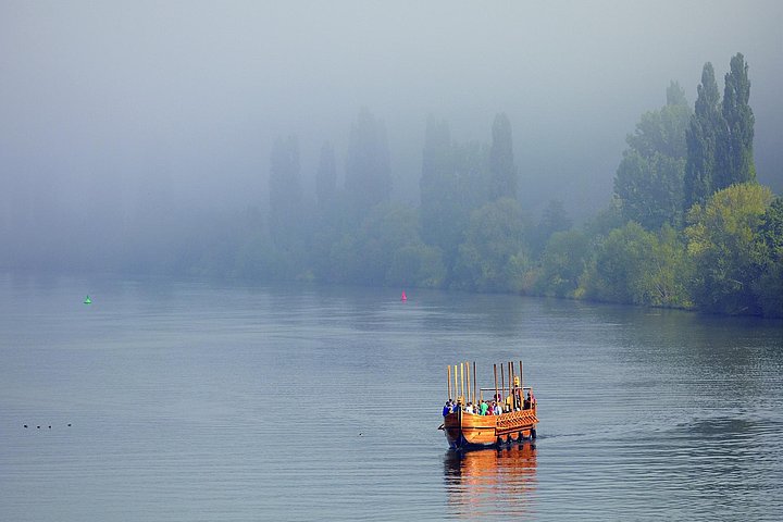 Weinschiff auf der Mosel