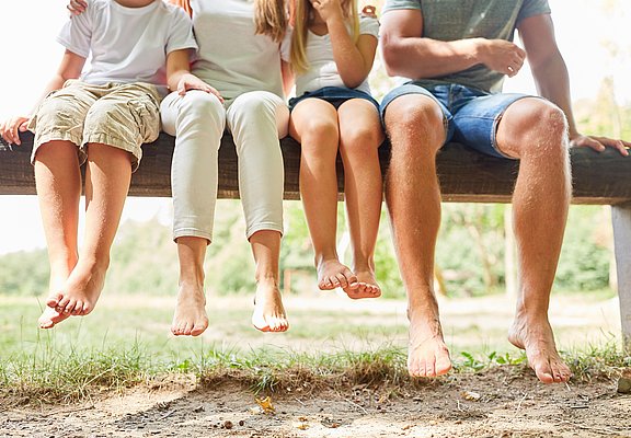 Familienspaß auf dem Spielplatz