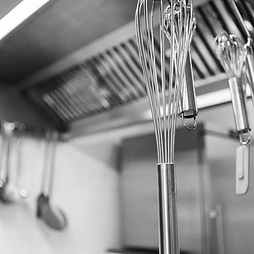Gastroküche im "La Bonne Adresse"