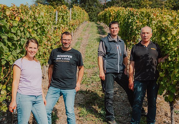 Familie Kochan & Platz im Weinberg