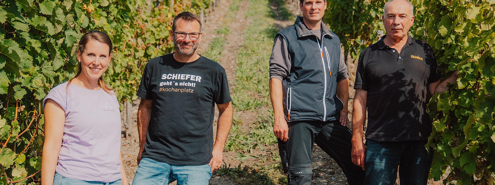 Familie Kochan & Platz im Weinberg