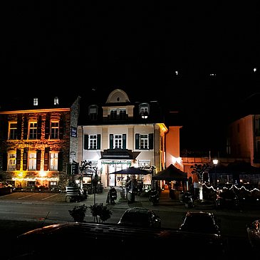 weihnachtliche Beleuchtung