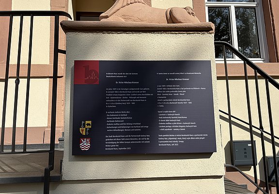 Gedenktafel Dr. Kronser